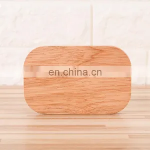 Ecological Plastic Tiffin Bento Lunch Box Bamboo Lid BPA Free Portable Bento Box Food Container thumbnail-4