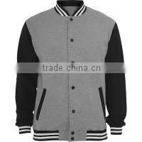 Professional Custom Design Men's Baseball Jacket With Good Quality thumbnail-1