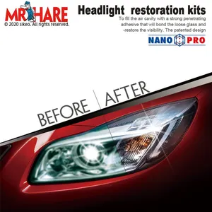 Sikeo Headlight Restoration Kit Are Like What You See on TV Auto Headlight Repair Kit thumbnail-1