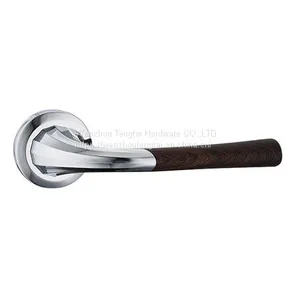 Popular New Design Good Quality Zinc Alloy/zamac/zamak/aluminum Door Handle for European Door Lock thumbnail-1