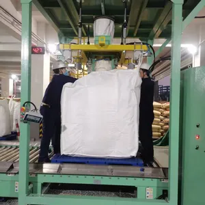 1000kg Per Bag Fertilizer Paste Material Ton Bulk Bag Auto Weighing Packing Machine Model 02 thumbnail-1