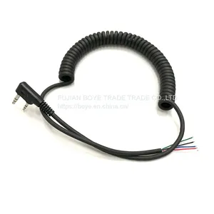 K Style Connector Cable for Kenwood Baofeng 2 Pins Walkie Talkie Two Way Radio thumbnail-1