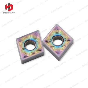 CNMG120404-TF Rhombic Inserts Positive Rake Angle Varies Along the Edge to Negative Prevent Chipping thumbnail-2