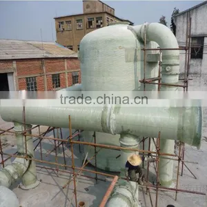 High Exhaust Gas Absorption System Was Exhaust Gas Absorption System Waste Gas Fume Scrubber Ammonia Acid&Alkal Scrubbing Tower thumbnail-4