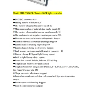 MH-DX1024 Classics 1024 Light Controller thumbnail-2