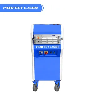 Perfect Laser Industrial 100/200W Metal Rust Laser Derusting Cleaning Machine With Smoke Collector thumbnail-1