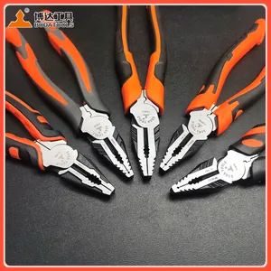BODA Industrial-grade Steel 8 Inches and 9inches Off-center and Labor-saving Steel Wire Pliers Support OEM Customization thumbnail-4