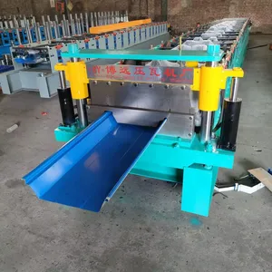 Color Steel Concealed Tile Machine, Roof Panel Upright Locking Edge Pressing Tile Machine thumbnail-3