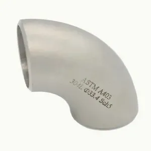 Stainless Steel Butt-Weld Fittings Long Radius 90 Degree Elbow thumbnail-1