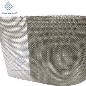 Incoloy 825 Nickel Alloy Wire Mesh High Temperature Alloy Mesh For Sulfuric Acid Pickling Plants Nickel Alloy Mesh thumbnail-5