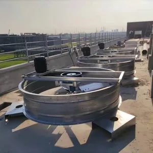 400-ton All-steel Cooling Tower, Square Cross-flow Type, Ultra-low Noise, Made of Magnesium-aluminum-zinc Coated Steel Plate thumbnail-5