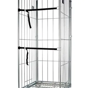 Heavy-Duty Roll Container Trolley With High Load Capacity thumbnail-5
