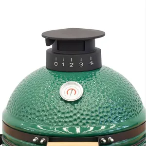 16” Ceramic Kamado Grill With Stand – Durable, Customizable, Factory Direct thumbnail-4