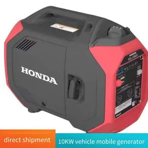 Original Japanese Zetor Honda 2.2kw Single-phase Mobile Gasoline Generator Sh3200ex thumbnail-1