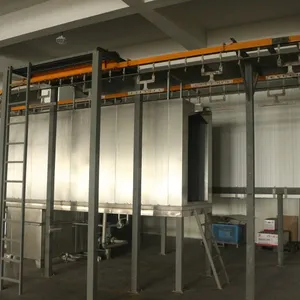 Automatic Electrostatic Powder Coating Line For Large Telecom Cabinet And Base‑Station Metal Housings thumbnail-2