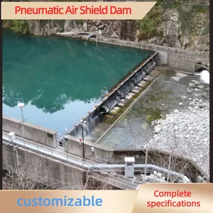 High Water Head Pneumatic Shield Dam Heavy-Duty Water Retaining Facility For Reservoir Auxiliary Use thumbnail-1