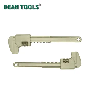 375 mm Non-Sparking Right Angle Adjustable Wrench 88 mm Opening Aluminum Bronze Non-Magnetic & Corrosion Resistant thumbnail-2