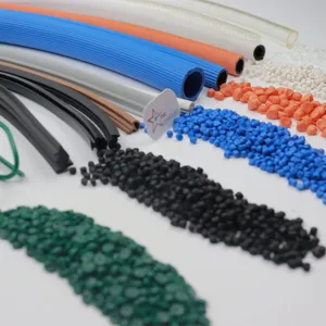 Kink-Resistant Modified PVC Irrigation Hose Granules Industrial Hose Compound PVC GasGranules Ind thumbnail-1