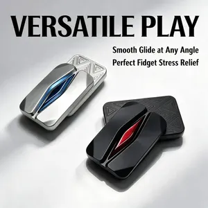 EDC Magnetic Slider Fidget Toy Precision Metal Pocket Gadget for Adults thumbnail-3