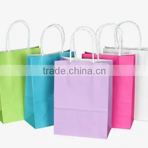 Luxury Custom Cheap Kraft Paper Gift Bag thumbnail-1
