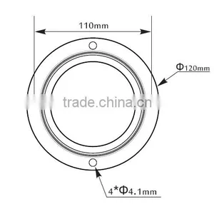 135mm Glass Led Lens for Bay Light 100W 150W 200W thumbnail-3