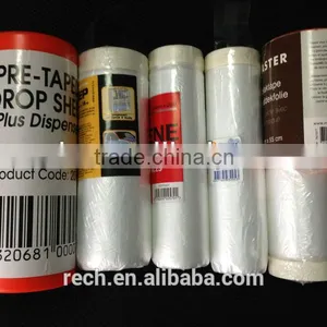 Pre-taped Masking Drop Cloth thumbnail-3