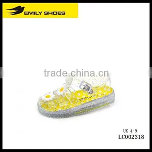 Kid's Sunflower Jelly Glitter Sandal thumbnail-1