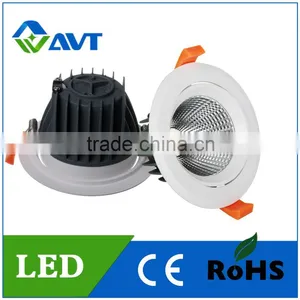 China Hot Sale 10W COB Led Downlight 70-90lm/w Good Heat Dissipation Performance thumbnail-1