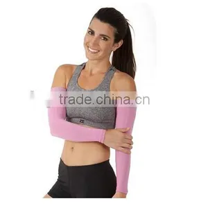 Customized Logo CMYK 4C Print Compression Sports Arm Sleeves thumbnail-1