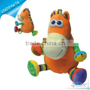 Funny Baby Stuffy Plush Baby Toys Horse thumbnail-1