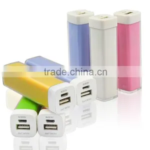 Universal Portable Compact Charger 18650 Lipstick Power Bank USB Battery Charger IP021 Power Banks for Cell Phone thumbnail-1