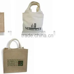 Recycle Jute Shopping Bag/ Gunny Bag/ Burlap Bag thumbnail-1