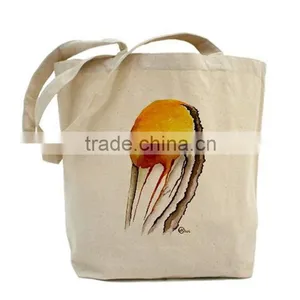Eco-friendly Canvas Cotton Bag Reusable Shopping Tote Bag thumbnail-1