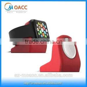 Mini Silicone Material Charger Holder for Apple Watch thumbnail-1