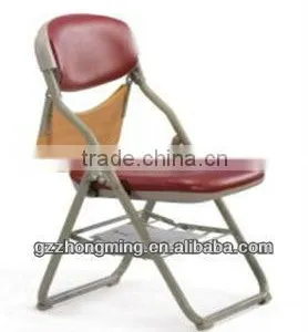 Modern Design Folding School Student Chair,Leather Foldable Writing Chair BY-749 thumbnail-1
