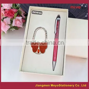Metal Touch Pen Gift Set, Butterfly Crystal Gift Sets, 2015 Warehouse Gift Sets thumbnail-1