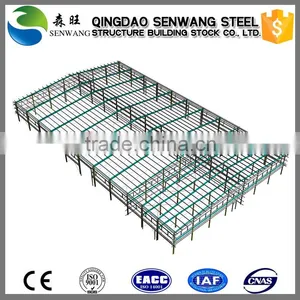 2015 New Design Steel Structure Building Prefabricated Food Factory thumbnail-2