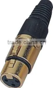 JYA5005 Female XLR Cable Plug Cannon Connector thumbnail-1