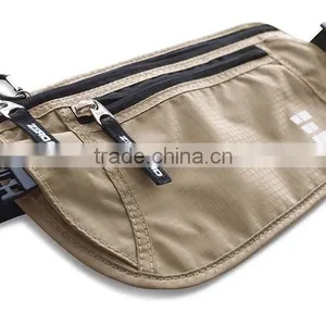 Waterproof Nylon Travel Money Belt RFID Blocking Wallet & Passport Holder thumbnail-6