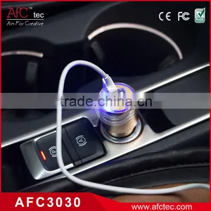 Online Shopping Dual 2.1 Amp Aluminum Smart Oem Car Charger thumbnail-6