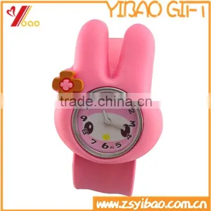 Lovely Animal of Silicone Slap Watch for Kids thumbnail-2