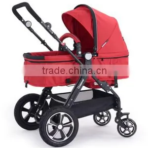 Aluminum Alloy Frame Air Free Wheel Baby Buggy 3 in 1with EN1888/ASTM thumbnail-1