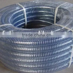 PVC Transparent Steel Wire Reinforced Flexible Hose thumbnail-5