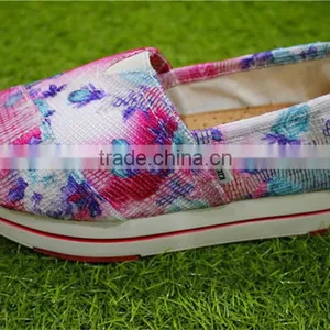 The New Color Printing High Bottom Ladies Casual Shoes thumbnail-4