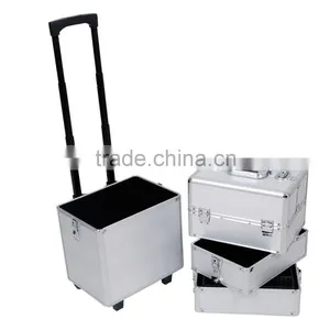 4 in 1 Makeup Nail Case Vanity Hairdressing Cosmetics Beauty Box Trolley thumbnail-6