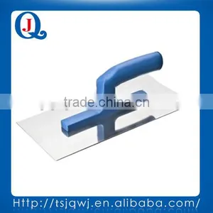Flexible Plastering Blue Plastic Handle Trowel JQ6046B thumbnail-1