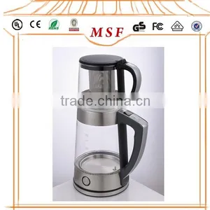 Keep Warm Electric Glass Samovar And Kettle Set thumbnail-1