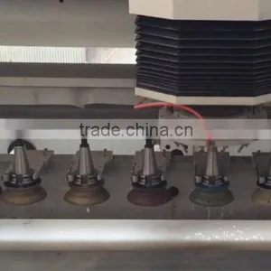 Stone Abnormity Processing Equipment ATC for Kitchen Counter, Basin, Gravestone Carving thumbnail-3