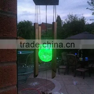 Wind Chimes With Solar Power Color Changing LED Light thumbnail-5