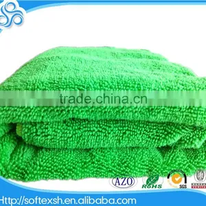China Supply the High-low Hair Weaving Technique Microfibre Cloths 320gsm thumbnail-1